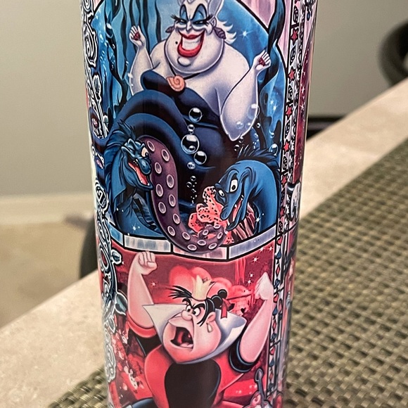 20 ounce stainless steel Disney Villains Tumbler - Picture 4 of 10
